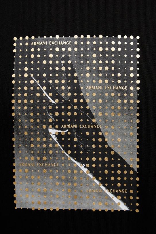Bavlnená mikina Armani Exchange XM002226.AF10830 čierna