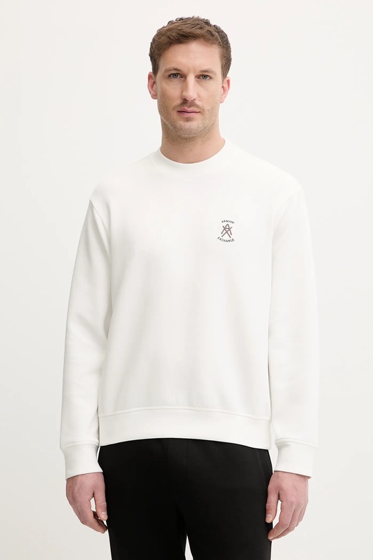 Armani Exchange bluza aplikacja beżowy XM001777.AF10818