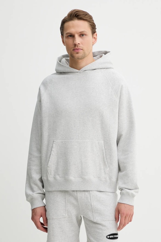 ZADIG&VOLTAIRE bluza bawełniana bawełna szary JMSS01321