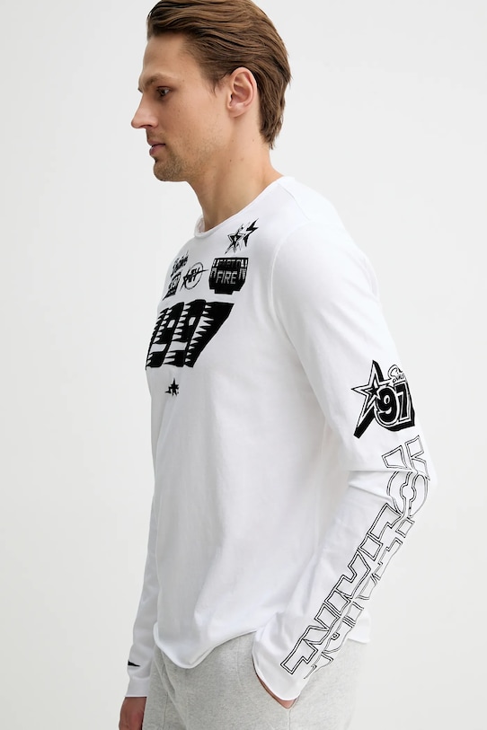 ZADIG&VOLTAIRE longsleeve bawełniany biały JMTS01744