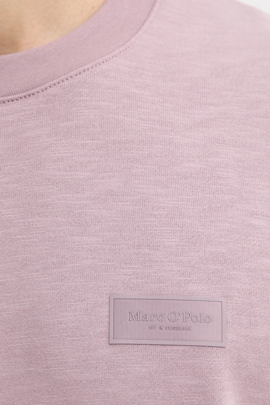 Bavlnená mikina Marc O'Polo 620401554008 ružová