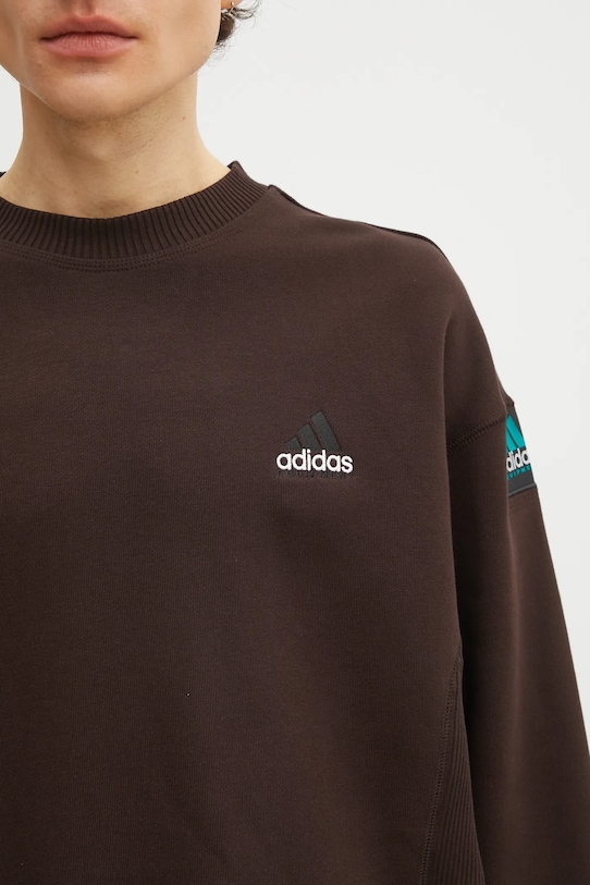 Dukserica adidas Originals Equipment Crew smeđa KB9325
