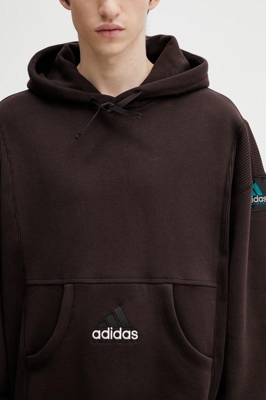 Mikina adidas Originals Equipment Hoodie hnědá KB9331