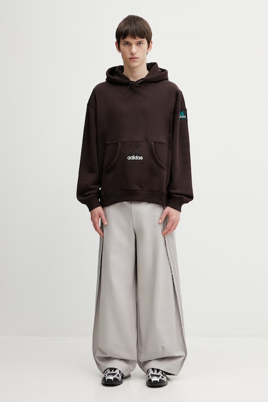 Mikina adidas Originals Equipment Hoodie KB9331 hnědá