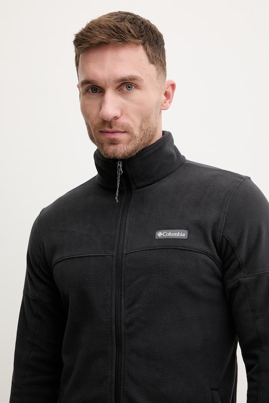 Columbia gyapjú pulóver Basin Trail fekete 1907753.