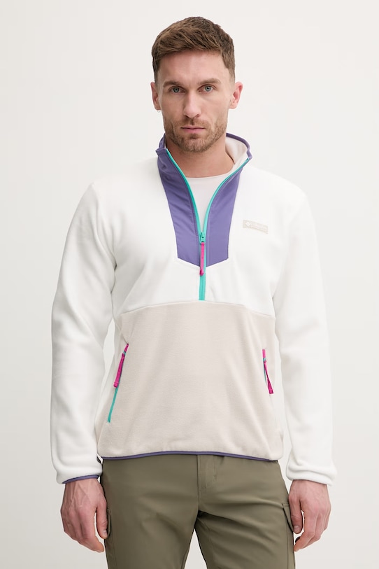 Columbia sportos pulóver Sequoia Grove sima bézs 2095901