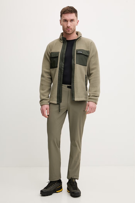 Columbia bluza polarowa Juniper Peak 2131474 zielony SS26