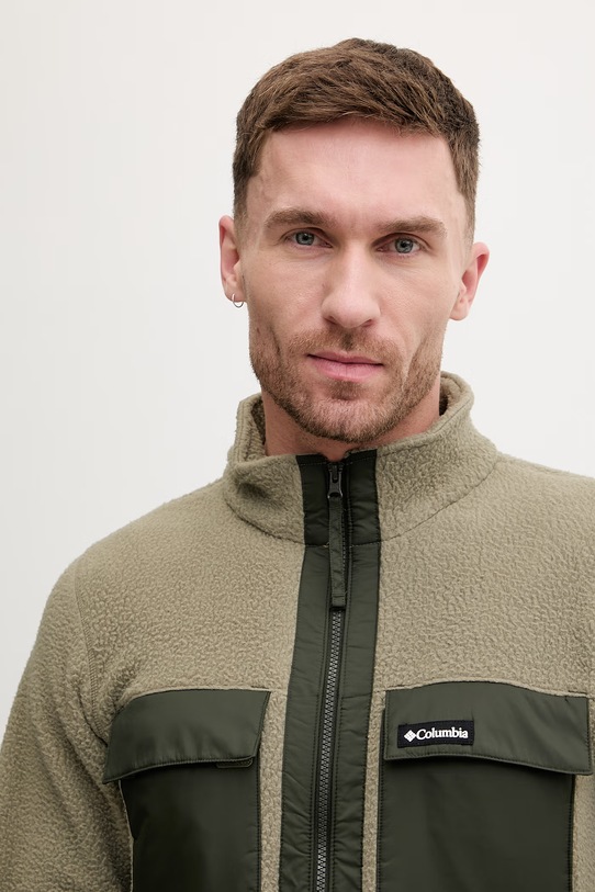 Columbia bluza polarowa Juniper Peak zielony 2131474