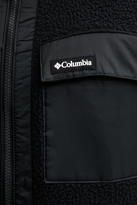 Columbia gyapjú pulóver Juniper Peak 2131474 fekete