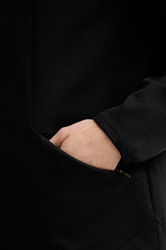 Columbia mikina na zips s kapucňou pánska Tech Spacer 2157491 čierna