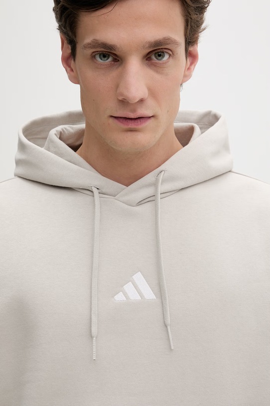 Mikina adidas Feelcozy sivá IN6067