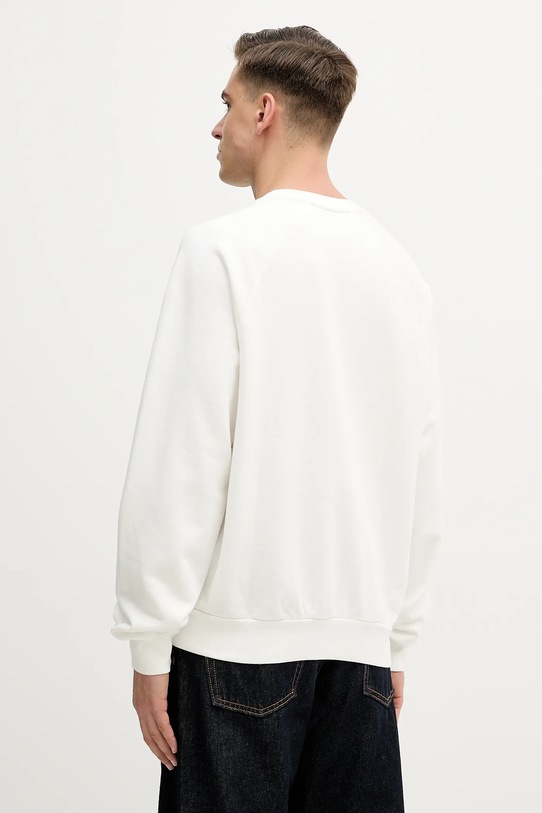 Odzież United Colors of Benetton bluza bawełniana x Stranger Things 38JZU10B9 biały