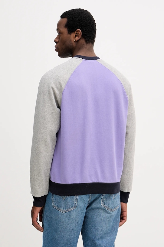 Ρούχα Βαμβακερή μπλούζα United Colors of Benetton x Stranger Things 38JZU10B9 μωβ