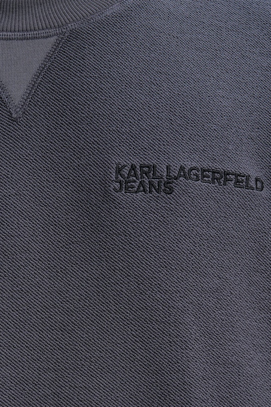 Karl Lagerfeld Jeans bluza bawełniana B1M20056 szary