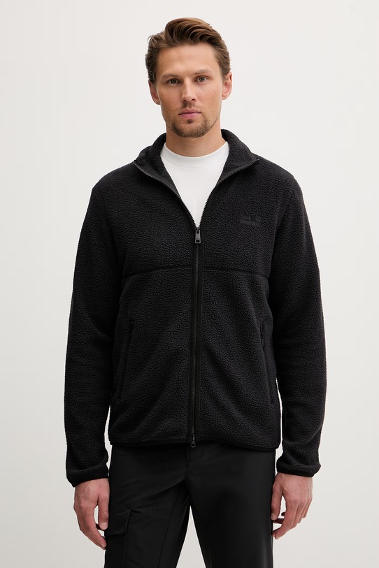 Jack Wolfskin bluza męska Lite Curl czarny A65899