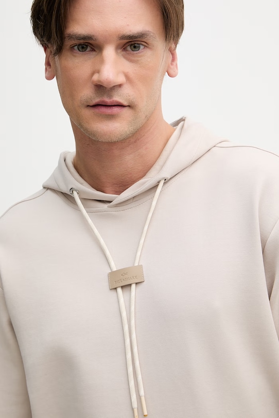 Paul&Shark bluza męska z bawełny beżowy 26411831