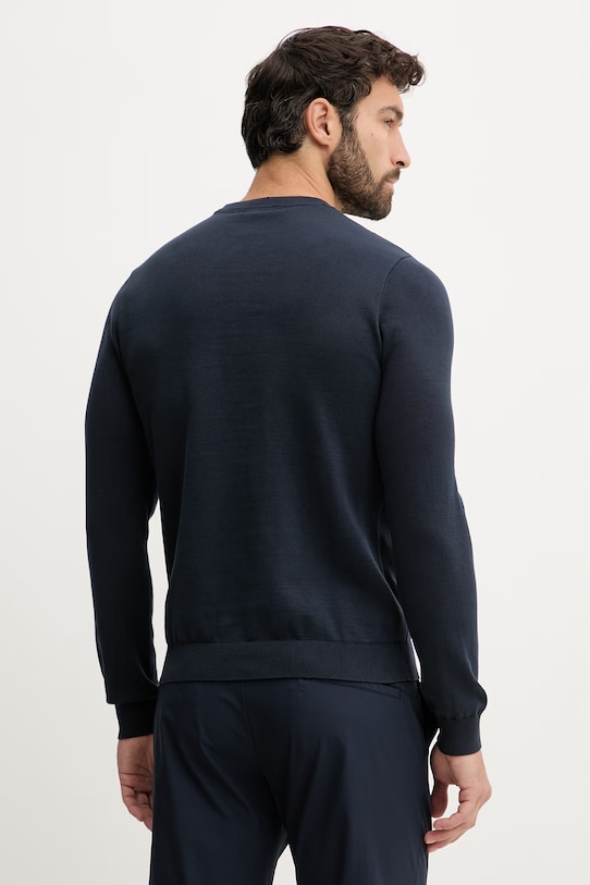 Odzież EA7 Emporio Armani sweter bawełniany AF14755.7M000541 granatowy