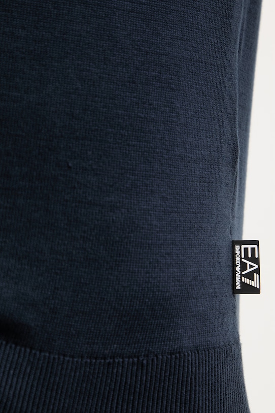 EA7 Emporio Armani sweter bawełniany AF14755.7M000541 granatowy