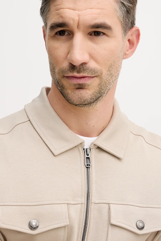 Joop! bluza bawełniana beżowy 30100508