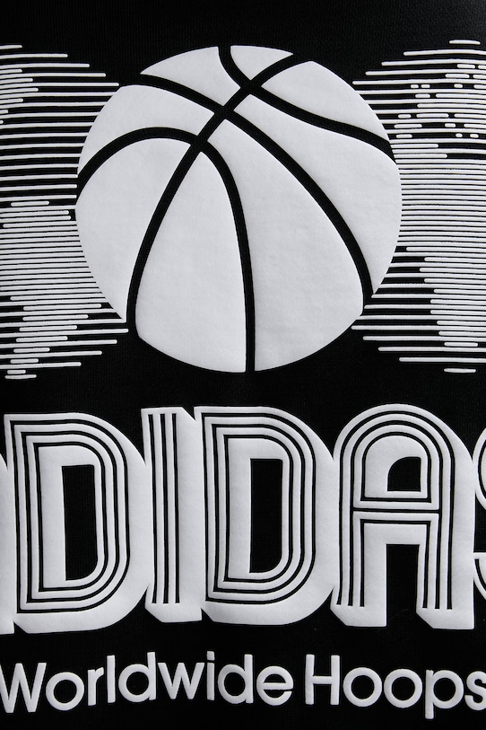 Памучен суичър adidas Originals World Wide Hoops KA9358 черен