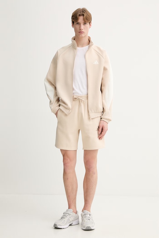 adidas bluza Stadium KC0420 beżowy SS26