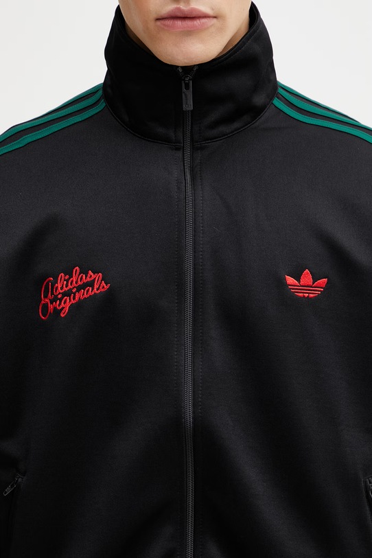 adidas Originals кофта на замке для мужчин чёрный KD0451