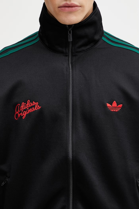 adidas Originals кофта на замке для мужчин чёрный KD0451