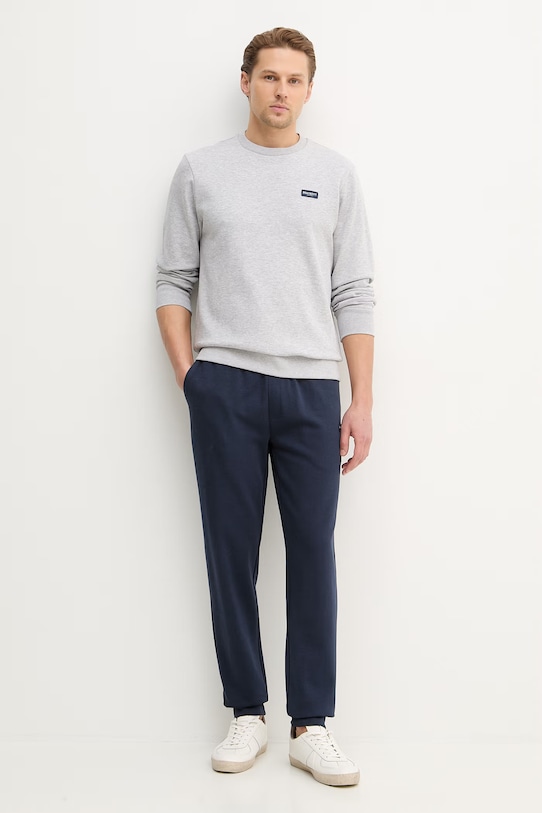 Hackett London bluza HM5800089 szary SS26