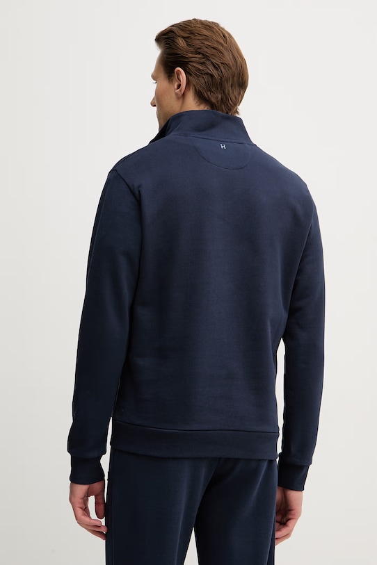 Odzież Hackett London bluza bawełniana HM5800090 granatowy