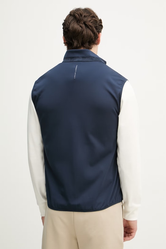 Odzież Hackett London bezrękawnik męski HM5800081 granatowy