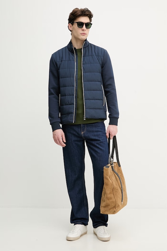 Hackett London kurtka męska HM5800094 granatowy SS26