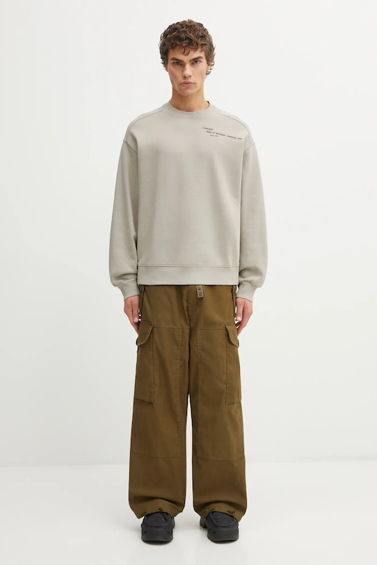 Carhartt WIP bluza bawełniana Punched Sweat I036039.3GEXX beżowy