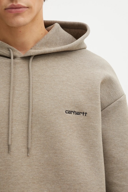 Carhartt WIP bluza Hooded Alda Sweat beżowy I036055.1M5XX