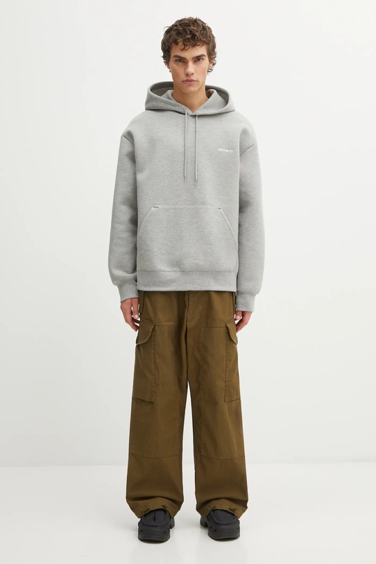 Carhartt WIP bluza Hooded Alda Sweat I036055.00DXX szary