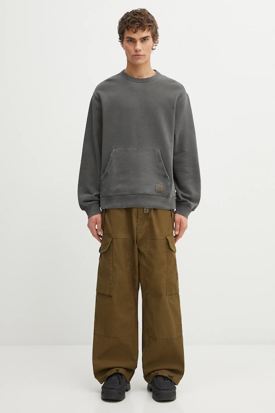 Carhartt WIP bluza bawełniana Torion Sweat I036054.89B7 szary