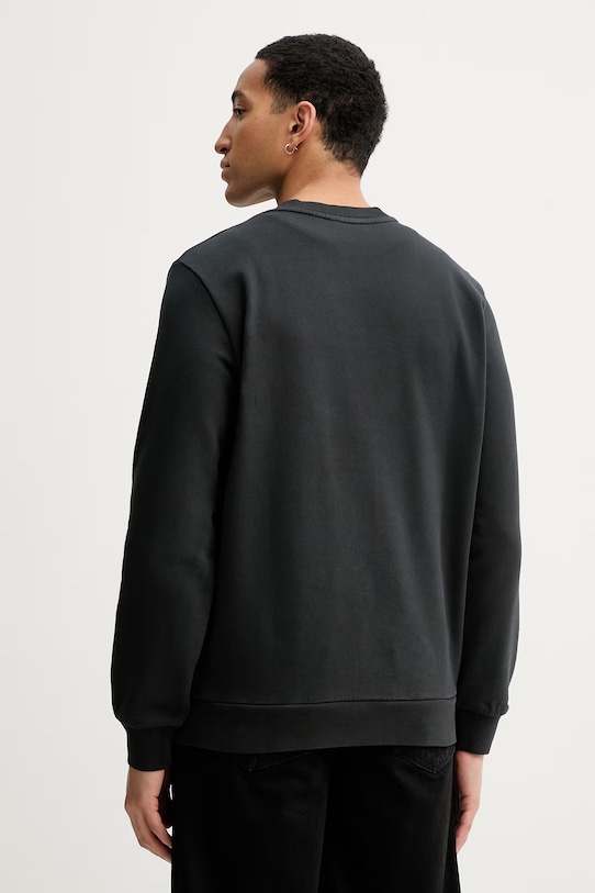 Odzież A.P.C. bluza bawełniana SWEAT STANDARD GRAND VPC COHMC.M27907 czarny