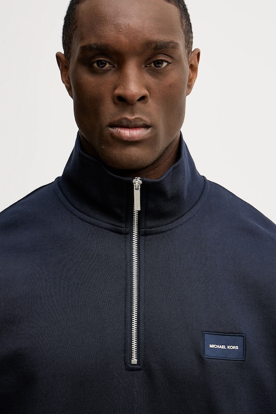 Michael Kors bluza bawełniana granatowy CR652T8HC4