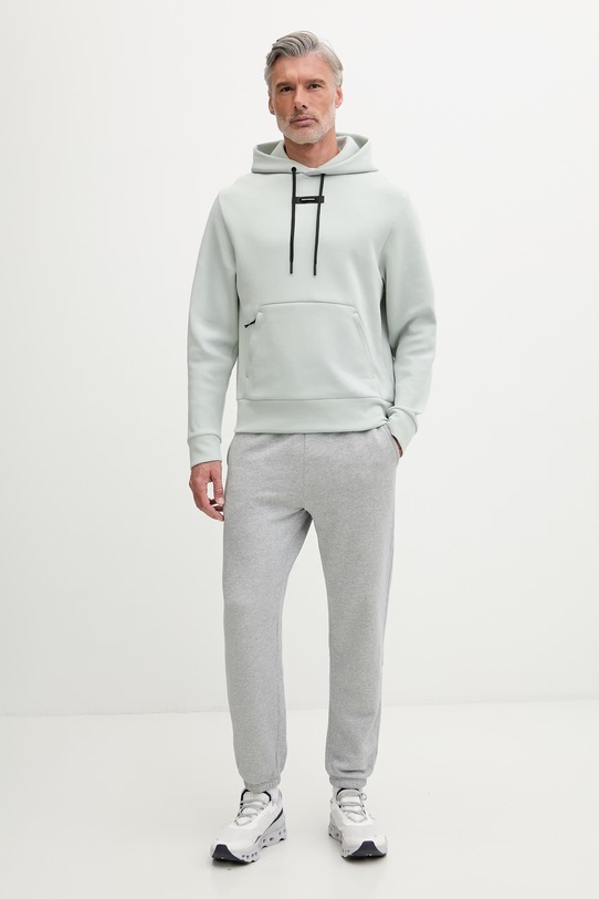 On кофта для тренировок мужская хлопковая Focus Tech 1MF30290229 зелёный SS26