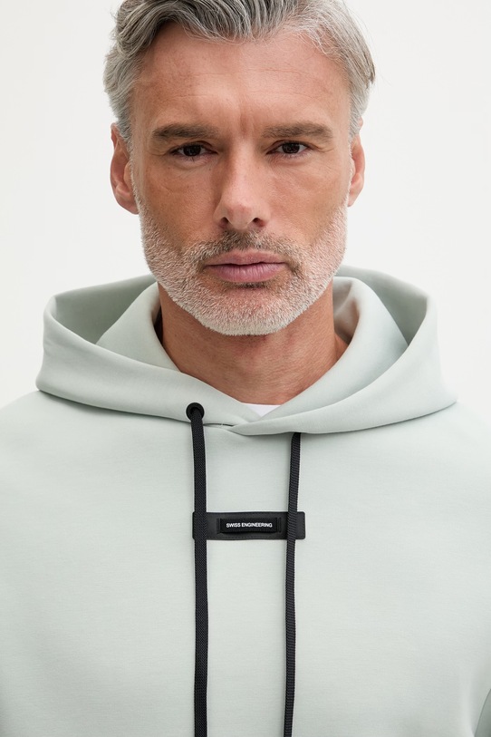 On кофта для тренировок мужская хлопковая Focus Tech зелёный 1MF30290229