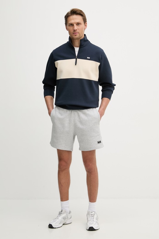 Helly Hansen bluza męska z bawełną KOSTER 54590 granatowy SS26