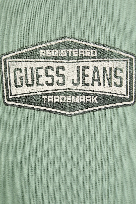 Бавовняна кофта Guess Jeans M6RQ25.KCPR1 зелений
