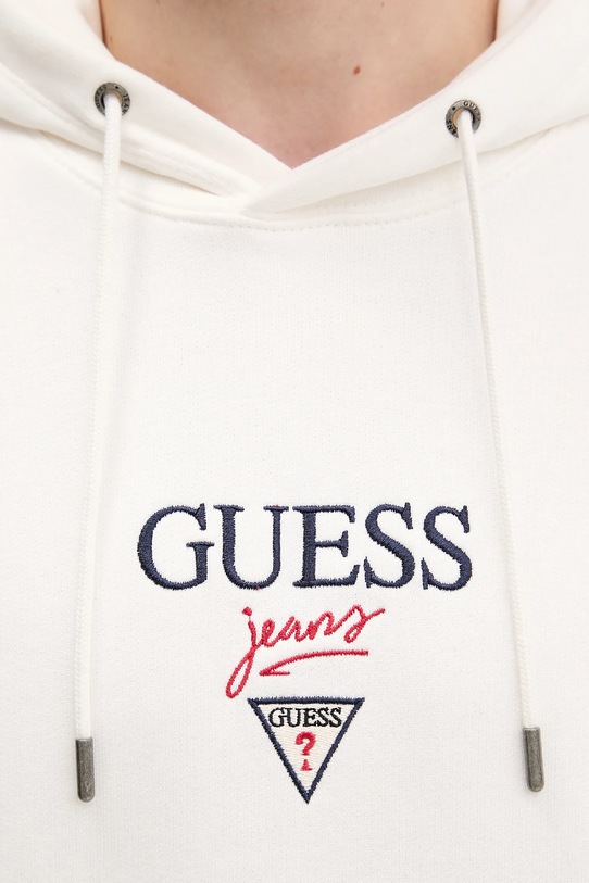 Guess Jeans bluza bawełniana M6RQ26.KCPR1 beżowy