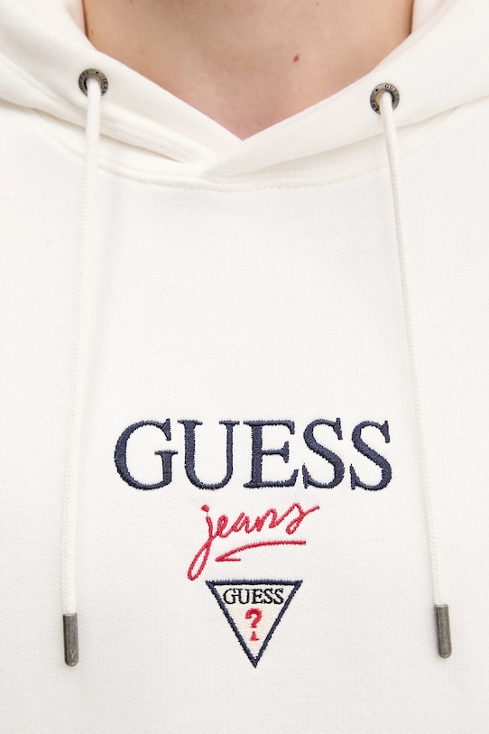 Guess Jeans bluza bawełniana M6RQ26.KCPR1 beżowy