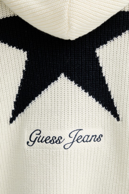 Guess Jeans pamut pulóver M6RR10.Z3HM1 bézs