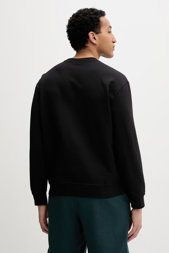 Ρούχα Calvin Klein μπλούζα ανδρική βαμβακερή LV04LF230G μαύρο