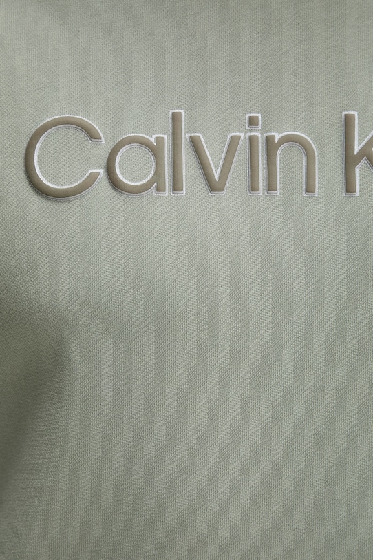 Calvin Klein pulover s kapuco moški bombažen LV04LF241G zelena