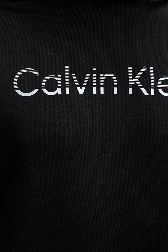 Calvin Klein pulover s kapuco moški bombažen LV04LF242G črna