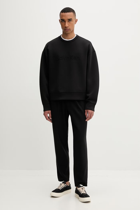 Calvin Klein mikina pánska LV04RF276G čierna SS26