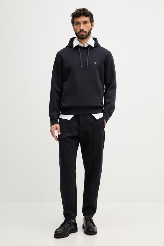 Emporio Armani bluza EM004531.AF10013 granatowy SS26