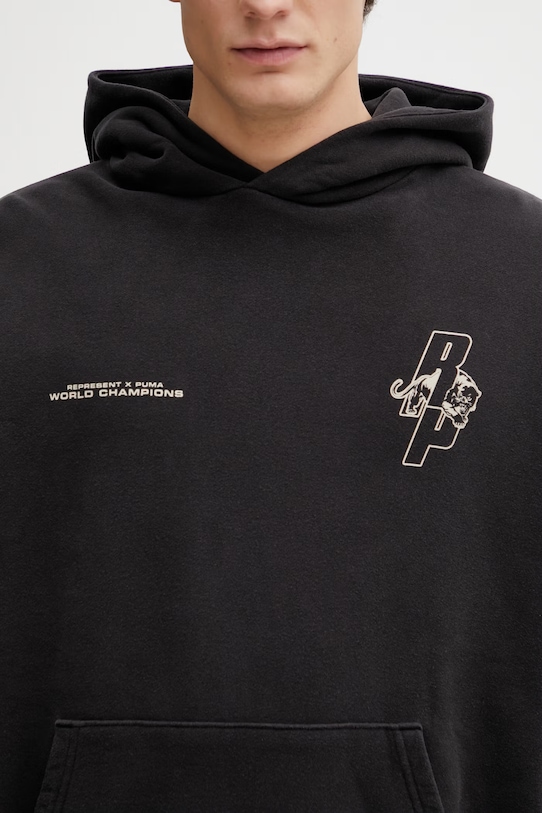 Puma bluza bawełniana x Represent czarny 635797